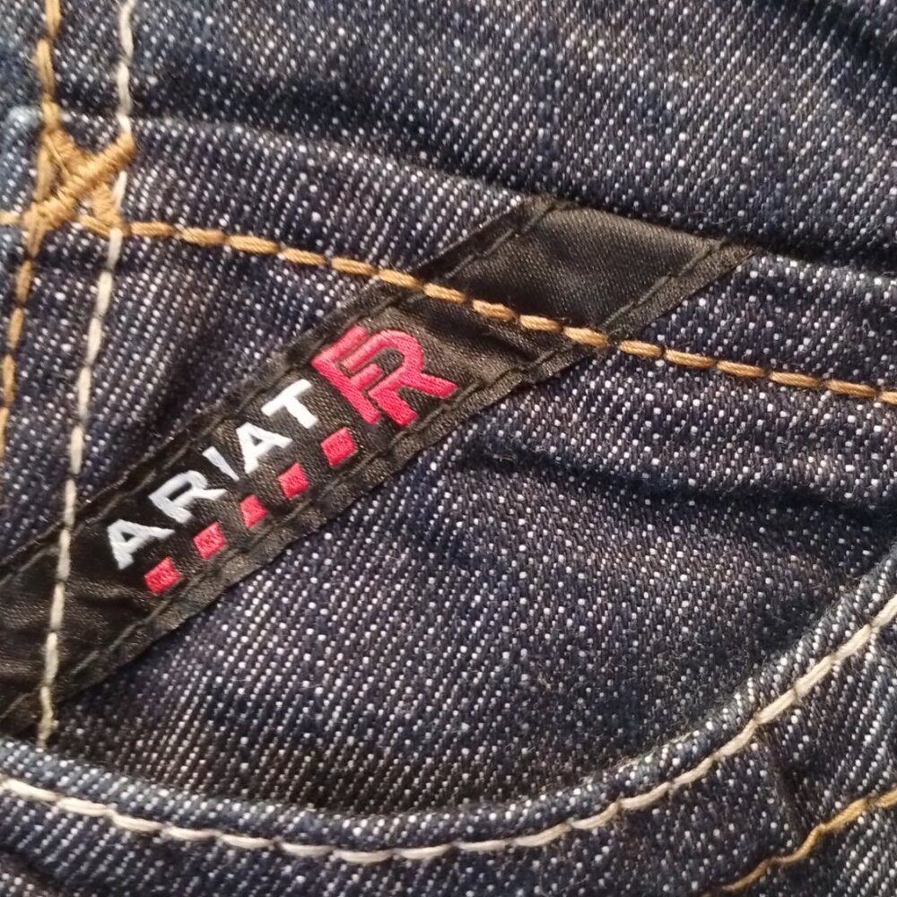 Ariat FR M4 Relaxed Boot Cut Shale Jeans Size 30/30  NWT - Picture 7 of 9